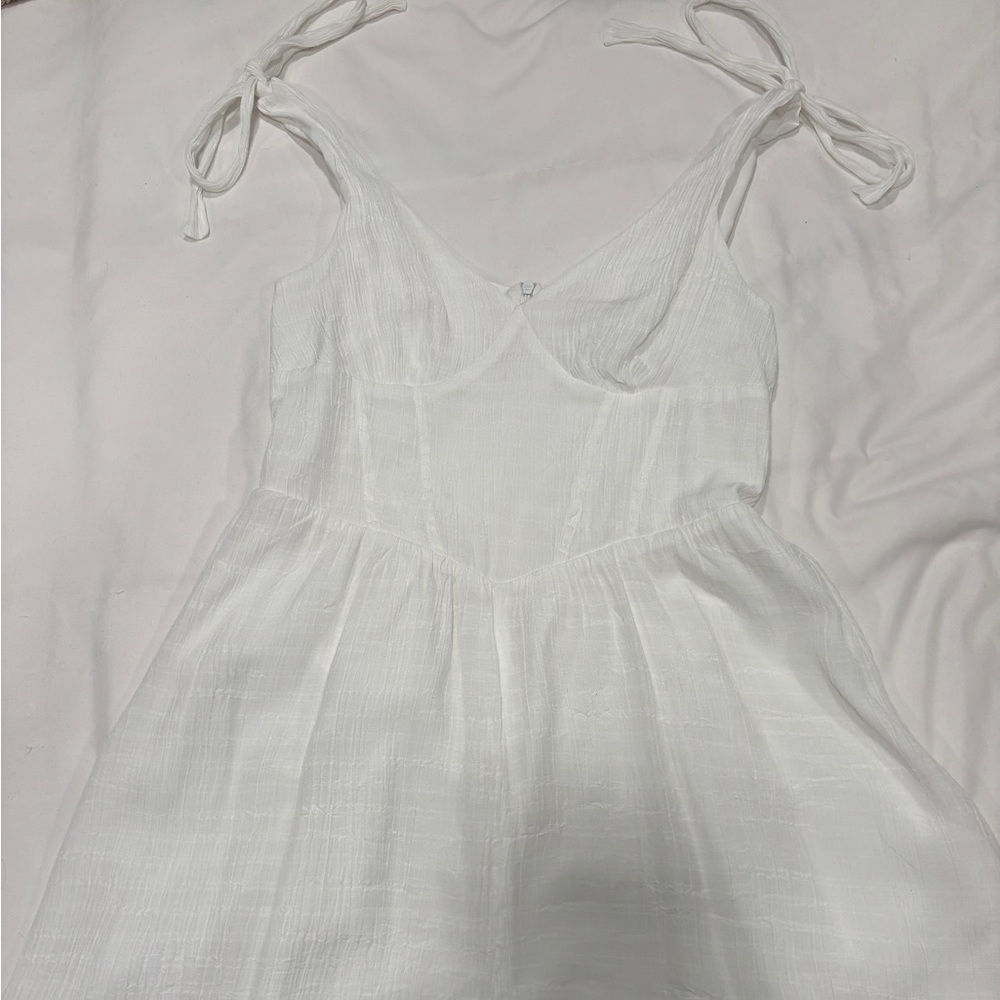 White Babydoll style Romper